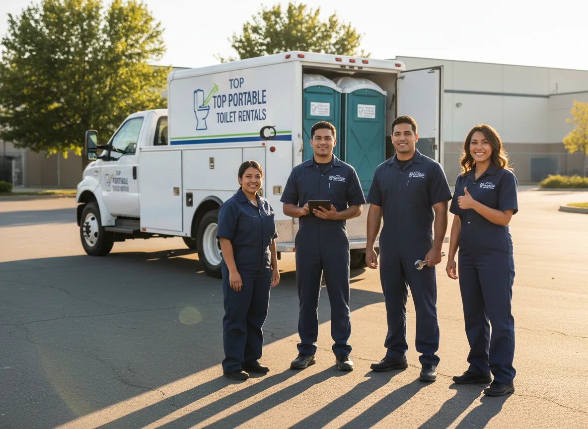 Short Term Porta Potty Rental company in Palms, MI
